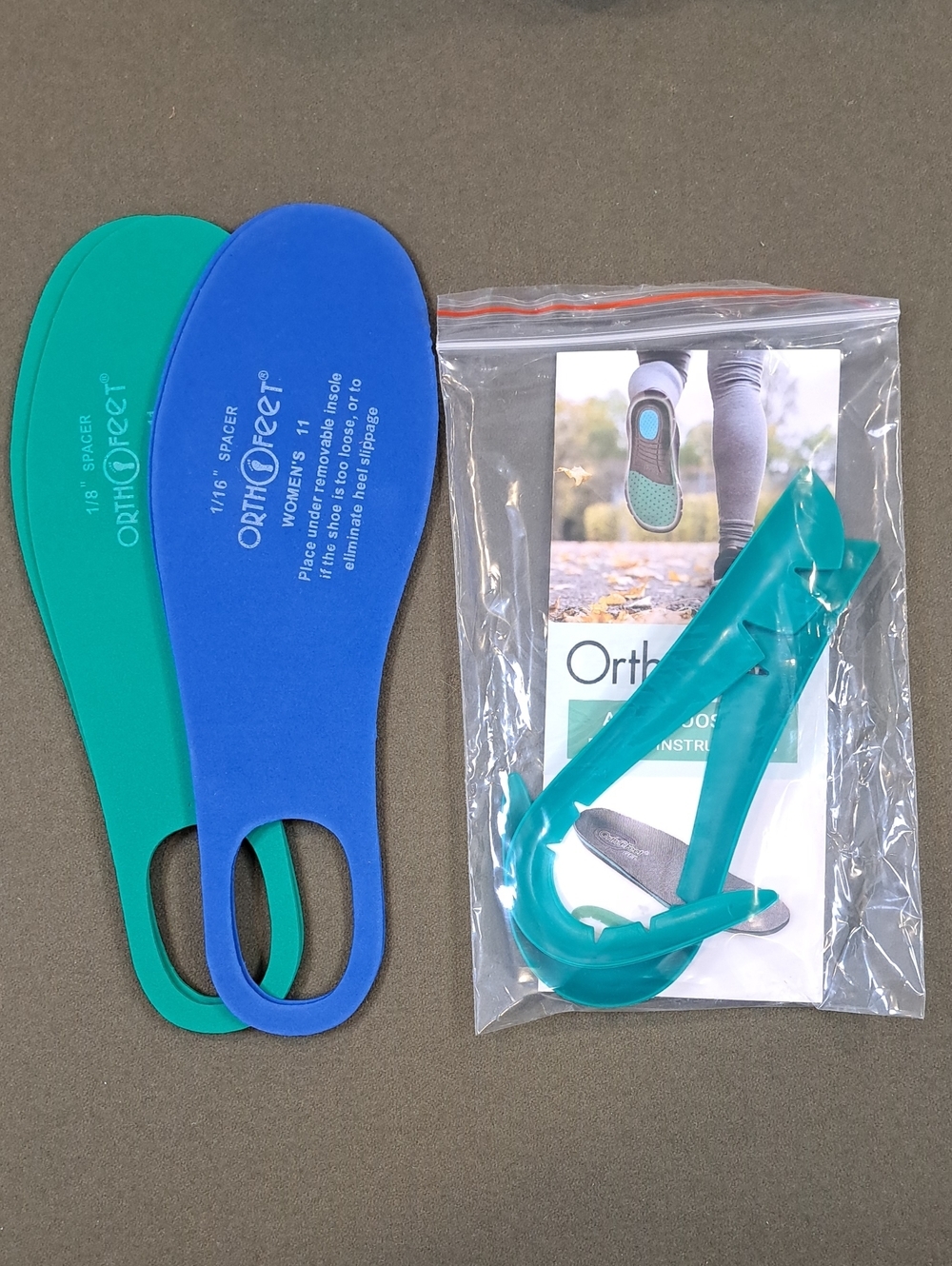 Orthofeet Stride Hands-Free Sneakers - Color: Ecru - Size: Women 11.5 Wide (D) - Picture 12 of 13